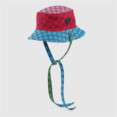 gucci multicolor reversible bucket hat